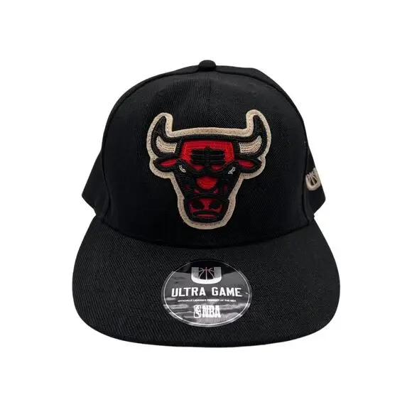 Chicago Bulls NBA Ultra Game Basketball Snapback Hat Adult Adjustable One Size - Picture 1 of 11